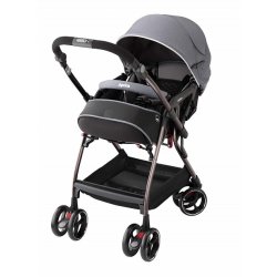 Серый - Детская коляска Aprica Optia Premium AB
